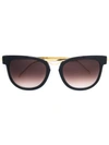 THIERRY LASRY SQUARE FRAME SUNGLASSES,10111858016