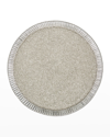 Kim Seybert Bevel Placemat In Silver/crystal