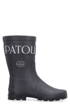 Patou X Le Chameau - Rubber Boots In Black
