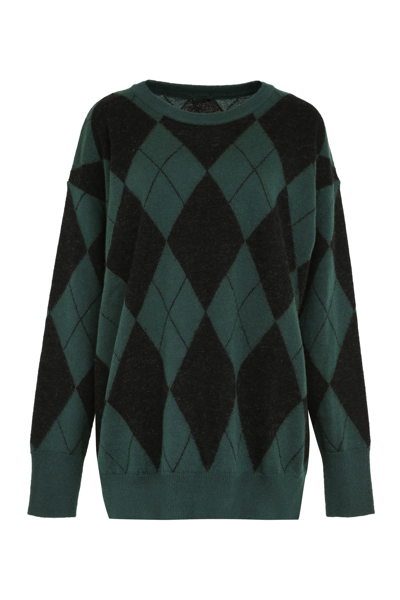 ASPESI ARGYLE SWEATER