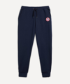 Canada Goose Huron Organic-cotton Jersey Track Pants In Navy