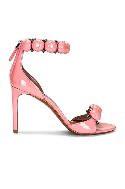 Alaïa La Bombe 90 Sandal In Rose Fraise