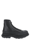 Alexander Mcqueen Men's Tread Slick Boot In Black