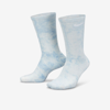 Nike Everyday Plus Cushioned Crew Socks In Celestine Blue,summit White,white