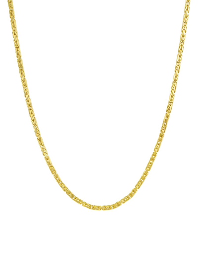 Saks Fifth Avenue Women's 18k Yellow Gold Byzant Chain Necklace
