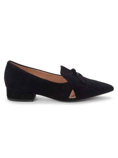 Cole Haan Women's Viola Suede Ballet Flats In Black