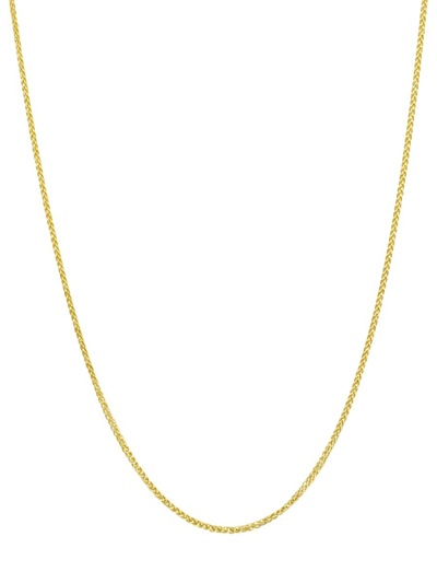 Saks Fifth Avenue Women's 18k Yellow Gold Wheat Chain Necklace