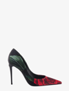 Dolce & Gabbana Décolleté 105mm Rose-print Pumps In Black