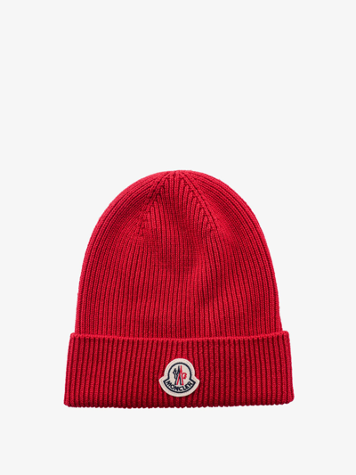 Moncler Hat In Red