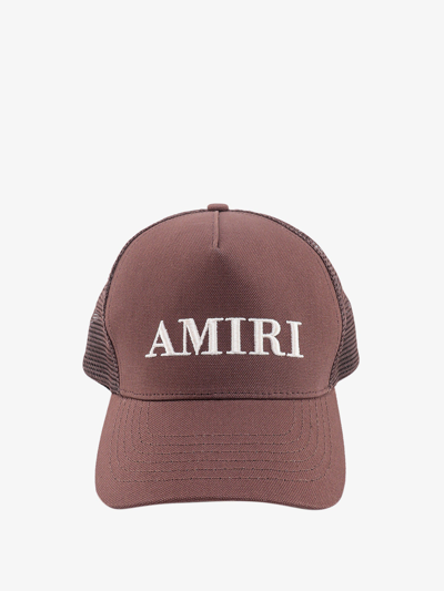 brown amiri hat