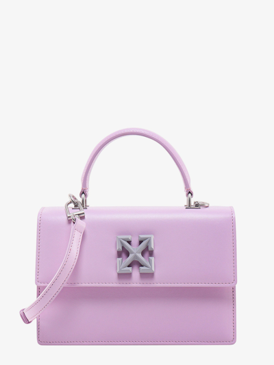Off-white Lilac Jitney Handbag In Purple