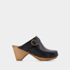 ISABEL MARANT TITYA FLACHE SCHUHE AUS SCHWARZEM LEDER