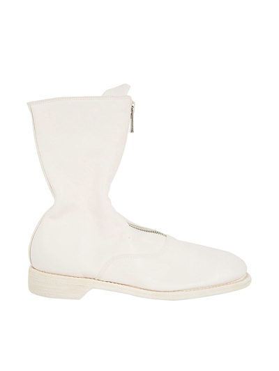 Guidi Womens White Boots
