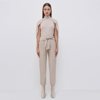 Simkhai Jeannie Cape Sleeve Wool & Cashmere Sweater In Sand