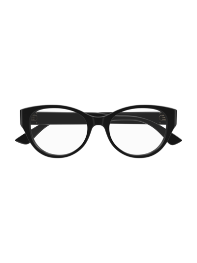 Cartier Women's  Black Metal Glasses