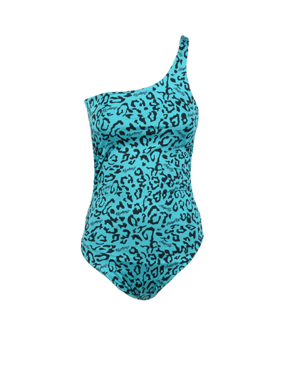 Aniye By Swimwear Women's Black / Light Blue Swimsuit