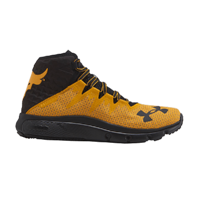 Pre-owned Under Armour Project Rock Delta 'steeltown Gold' In Yellow