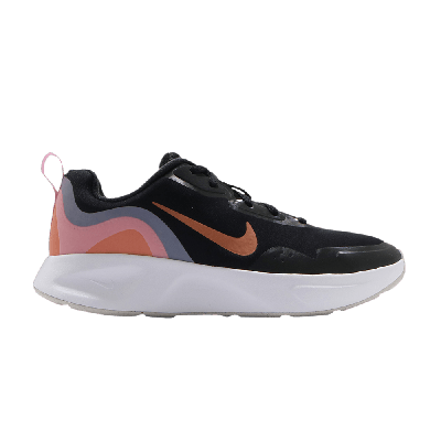Pre-owned Nike Wmns Wearallday Wntr 'black Metallic Copper'