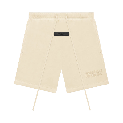 Pre-owned Essentials Fear Of God  Shorts 'eggshell' In White