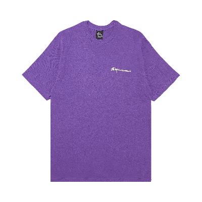 Pre-owned Stussy Go Have A Good Vibe Tee 'purple'