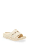 Hoka Ora Luxe Slide Sandal In Shortbread / Eggnog