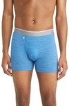 Mack Weldon Airknitx Performance Boxer Briefs In North Star Heather