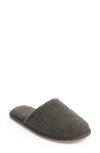 Barefoot Dreams Cozychic™ Rib Slipper In Carbon