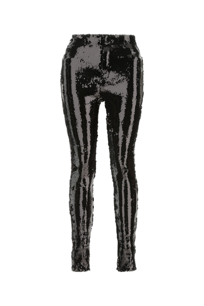 Isabel Marant Madilio Sequined Pants In Black