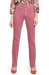 Nydj Marilyn Straight Leg Jeans In Pink