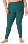 Beyond Yoga Spacedye Take Me Higher Long Legging In Deep Sea Heather