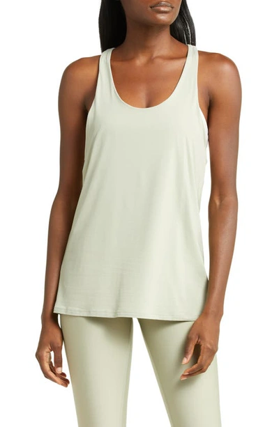 Alo Yoga Don't Get It Twisted Racerback Tank In Green