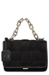 Steve Madden Bmatters Woven Crossbody In Black