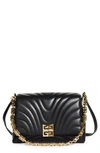 GIVENCHY MEDIUM 4G QUILTED LEATHER SHOULDER BAG