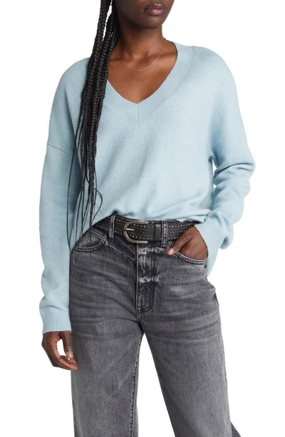Treasure & Bond V-neck Sweater In Blue Basalt