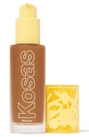 Kosas Revealer Skin-improving Foundation Spf25 With Hyaluronic Acid And Niacinamide Medium Deep Warm 350 1