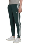 Adidas Originals Tall Adicolor 3-stripes Sweatpants In Mineral Green In Mineral Green