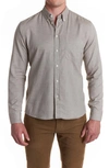 Billy Reid Tuscumbia Standard Fit Flannel Button-down Shirt In Tan