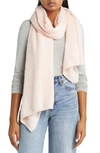 Nordstrom Recycled Cashmere Scarf In Pink Chintz