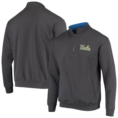 Colosseum Men's Charcoal Ucla Bruins Tortugas Logo Quarter-zip Jacket