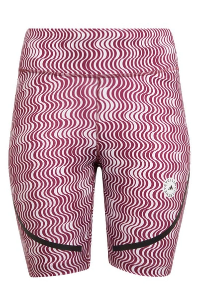 Adidas By Stella Mccartney True Purpose Training Bike Shorts In White