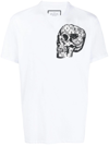 PHILIPP PLEIN SKULL-PRINT CREW-NECK T-SHIRT