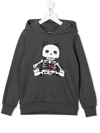 Vision Of Super X-ray Print Hoodie In Grau