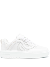Stella Mccartney S-wave 1 Lace-up Sneakers In White