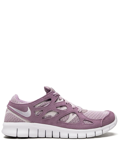 Nike Free Run 2 Sneakers In Plum Fog-purple