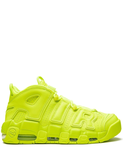 Nike Air More Uptempo '96 "volt" Sneakers In Green
