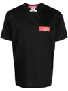 Junya Watanabe X Levi's Logo-print T-shirt In Schwarz