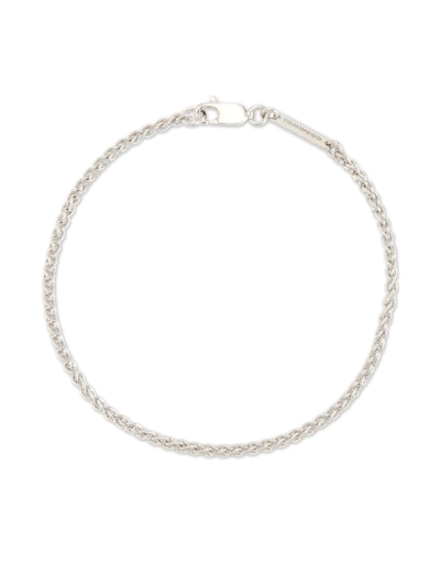 Tom Wood Anker Chain-link Bracelet In Silver