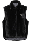 PRADA REVERSIBLE SHEARLING VEST