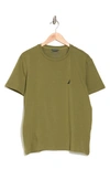 Nautica Crewneck Logo T-shirt In Cape Olive