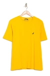 Nautica Crewneck Logo T-shirt In Old Gold